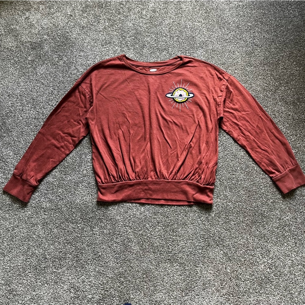 Old Navy Donut Planet Long Sleeve Top